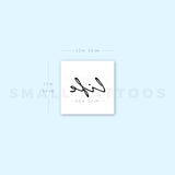 Life Temporary Tattoo (Set of 3)