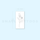 Lily By Stefano Mazza Temporary Tattoo (Set of 3)