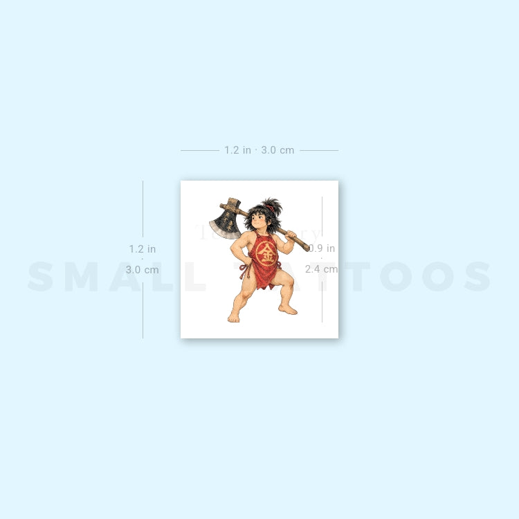 Kintaro Temporary Tattoo (Set of 3)