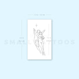 The Abduction Of Psyche By Stefano Mazza Temporary Tattoo (Set of 3)