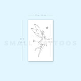 Flying Fairy By Stefano Mazza Temporary Tattoo (Set of 3)