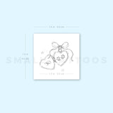 Heart Pendant By Stefano Mazza Temporary Tattoo (Set of 3)