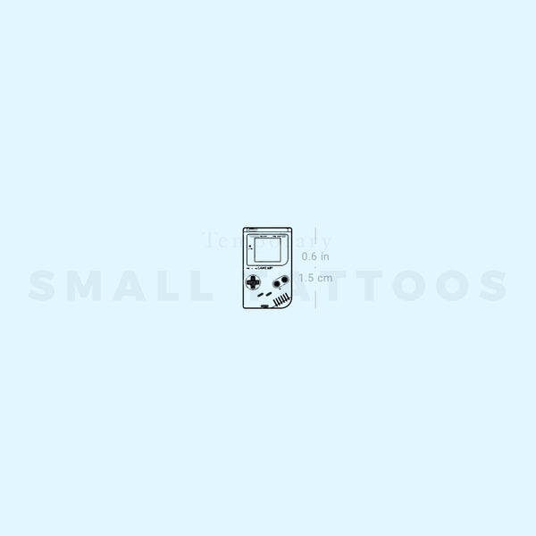 Little Game Boy Temporary Tattoo (Set of 3)