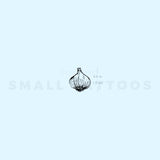 Head Of Garlic Temporary Tattoo (Set of 3)