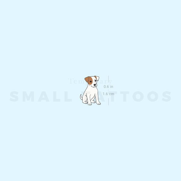 Jack Russell Temporary Tattoo (Set of 3)