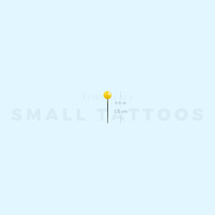 Pin Temporary Tattoo (Set of 3)