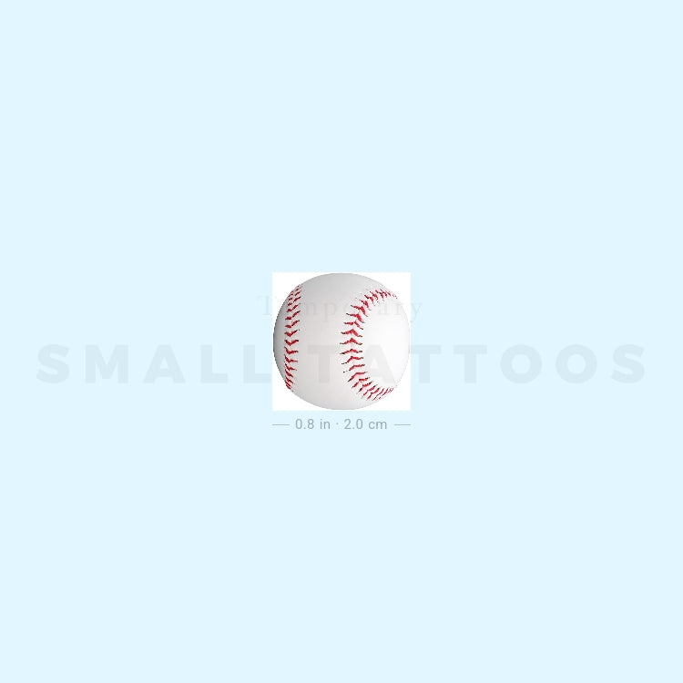 Baseball Temporary Tattoo (Set of 3)