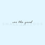 See The Good Temporary Tattoo (Set of 3)