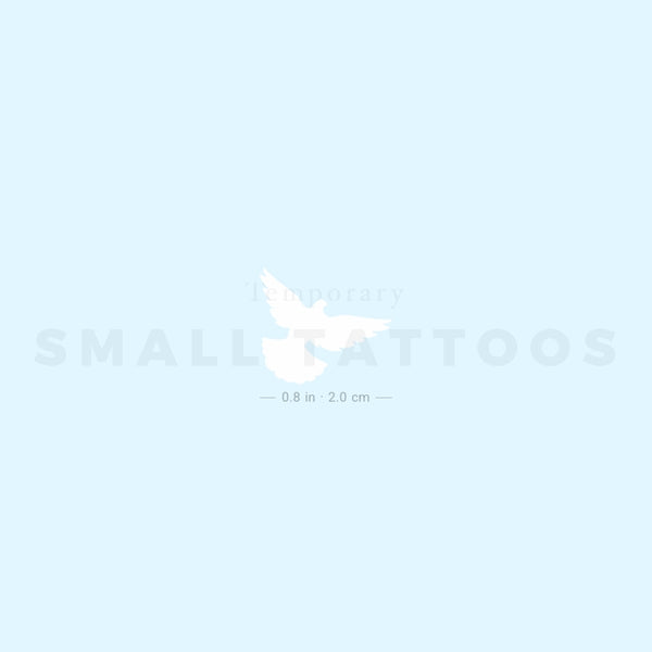 White Dove Temporary Tattoo (Set of 3)