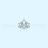 Lotus Hedgehog Temporary Tattoo (Set of 3)