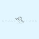 Faceless Cherub Temporary Tattoo (Set of 3)