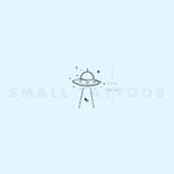 UFO Abduction Temporary Tattoo (Set of 3)