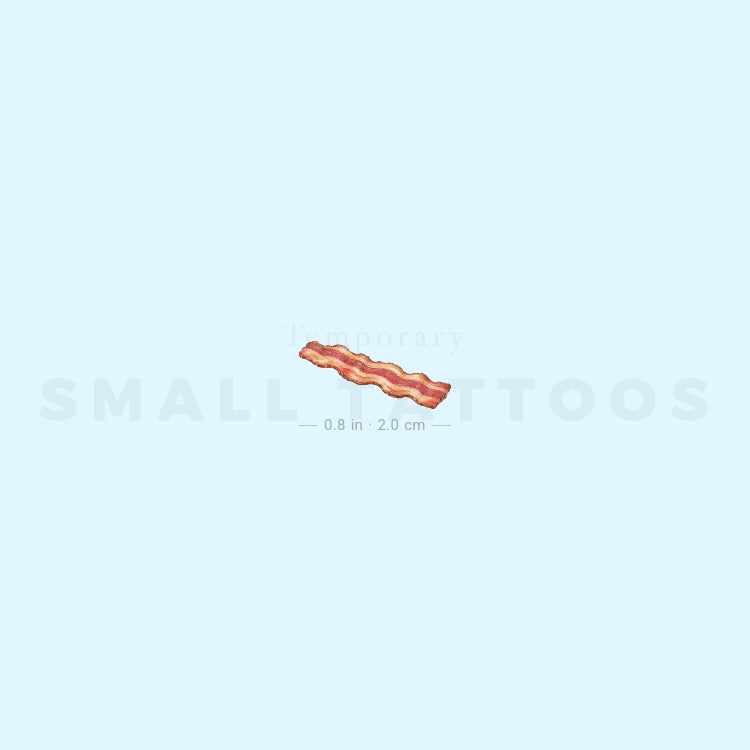 Bacon Temporary Tattoo (Set of 3)