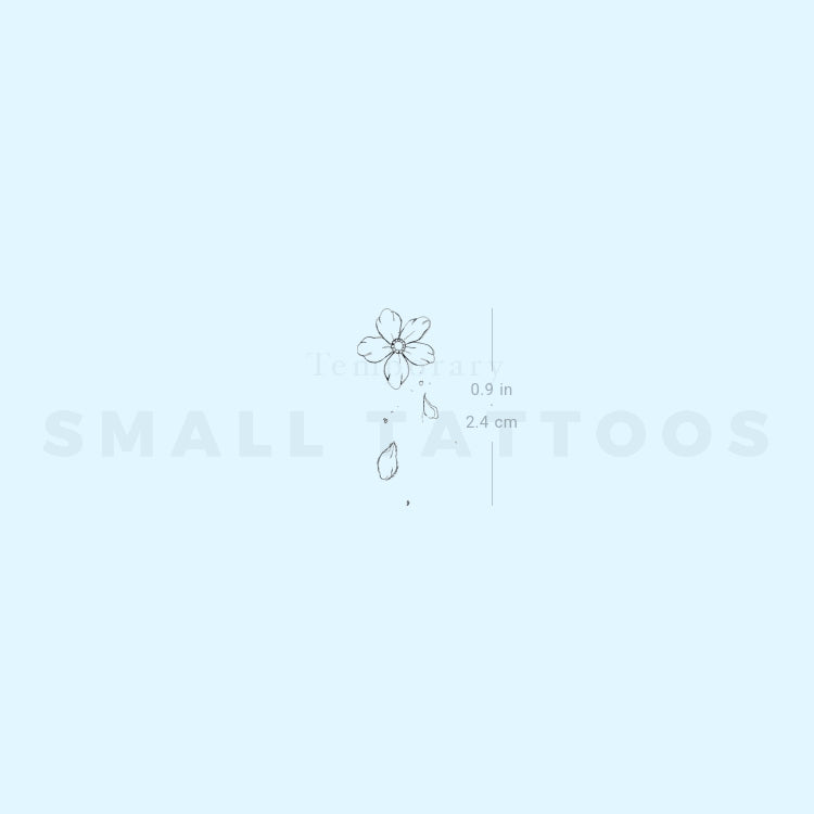 Forget-me-not By Stefano Mazza Temporary Tattoo (Set of 3)