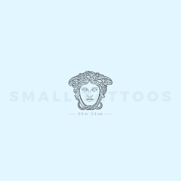 Medusa Rondanini Temporary Tattoo (Set of 3)