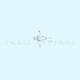 Saturn By Stefano Mazza Temporary Tattoo (Set of 3)