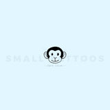 Monkey Face Temporary Tattoo (Set of 3)