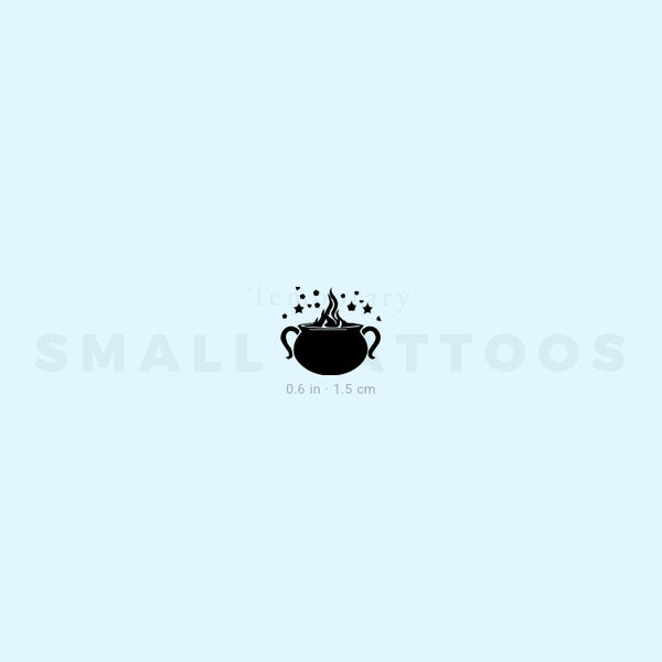 Cauldron Temporary Tattoo (Set of 3)