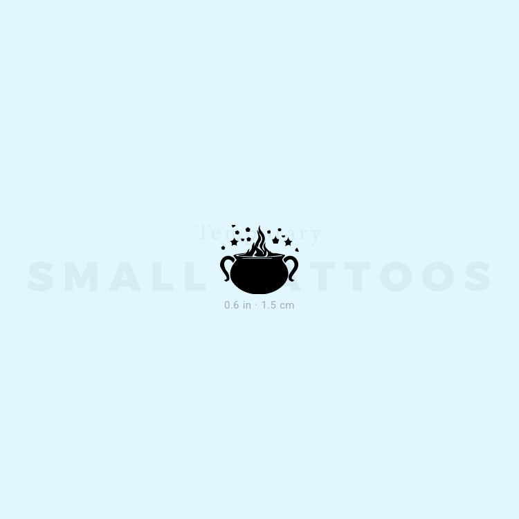 Cauldron Temporary Tattoo (Set of 3)