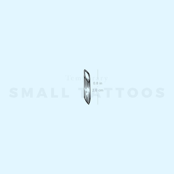Penne Pasta Temporary Tattoo (Set of 3)