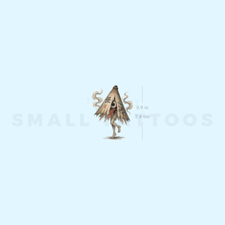 Kasa-obake Temporary Tattoo (Set of 3)