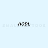 HODL Temporary Tattoo (Set of 3)