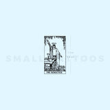 Small The Magician Tarot Card Temporary Tattoo (Set of 3)