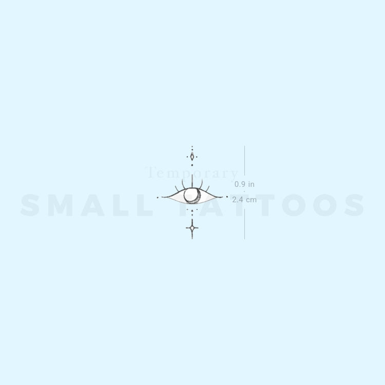 Eye By Stefano Mazza Temporary Tattoo (Set of 3)