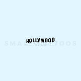 Hollywood Sign Temporary Tattoo (Set of 3)