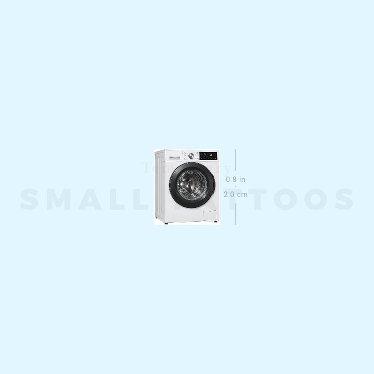 Washing Machine Temporary Tattoo (Set of 3)