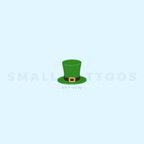 St. Patrick's Day Hat Temporary Tattoo (Set of 3)