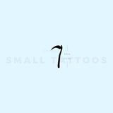 Scythe Temporary Tattoo (Set of 3)