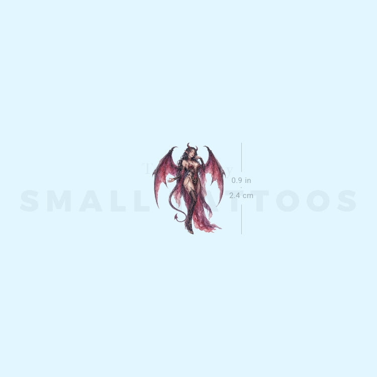 Succubus Temporary Tattoo (Set of 3)