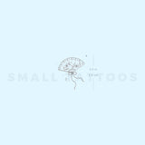 Little Hand Fan By Stefano Mazza Temporary Tattoo (Set of 3)