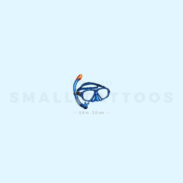 Snorkel Mark Temporary Tattoo (Set of 3)