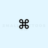 Looped Square Temporary Tattoo (Set of 3)