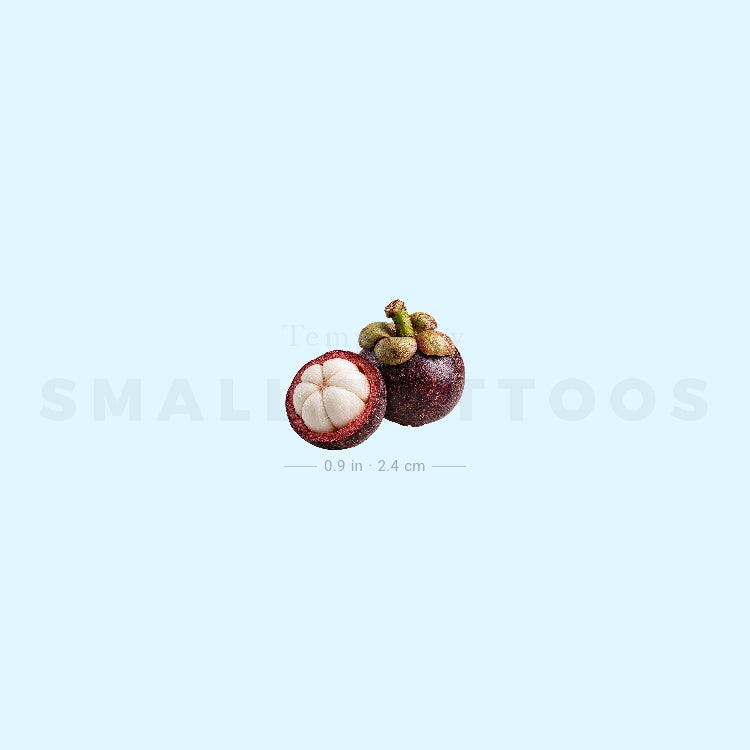Mangosteen Temporary Tattoo (Set of 3)
