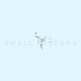 Hummingbird By Stefano Mazza Temporary Tattoo (Set of 3)