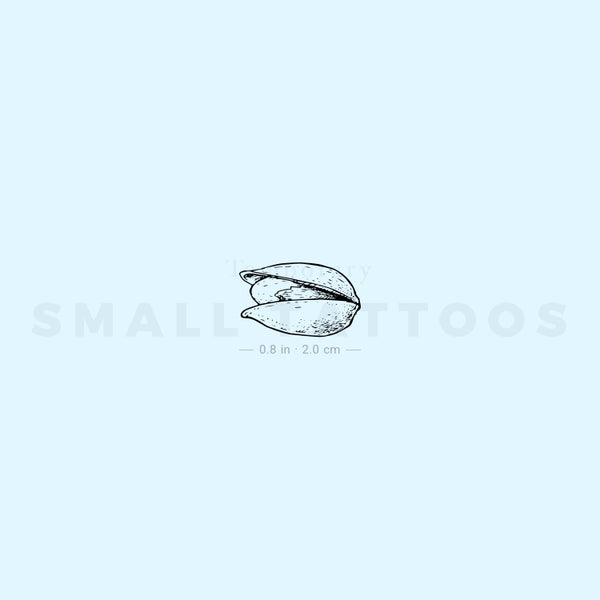 Fine Line Pistachio Temporary Tattoo (Set of 3)