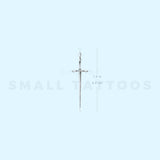 Dagger By Stefano Mazza Temporary Tattoo (Set of 3)