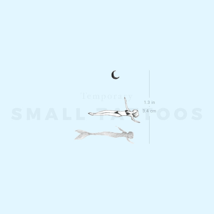 Mermaid Soul By Stefano Mazza Temporary Tattoo (Set of 3)