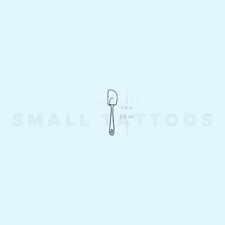 Spatula Temporary Tattoo (Set of 3)