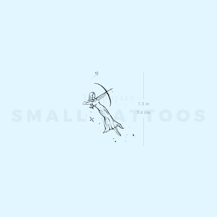 Archer By Stefano Mazza Temporary Tattoo (Set of 3)
