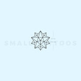 Kepler-Poinsot Polyhedron Temporary Tattoo (Set of 3)