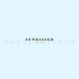 SUNKISSED Temporary Tattoo (Set of 3)