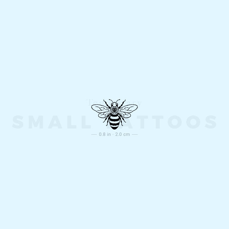 Ivy Mining Bee Temporary Tattoo (Set of 3)