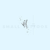 Butterfly By Stefano Mazza Temporary Tattoo (Set of 3)