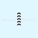 One Direction Five Arrows Tribute Temporary Tattoo (Set of 3)