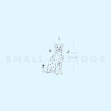 Cheetah By Stefano Mazza Temporary Tattoo (Set of 3)