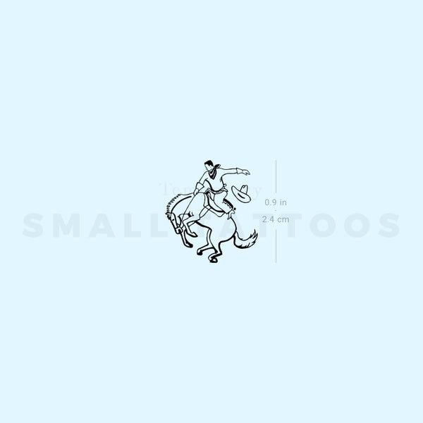 Rodeo Temporary Tattoo (Set of 3)